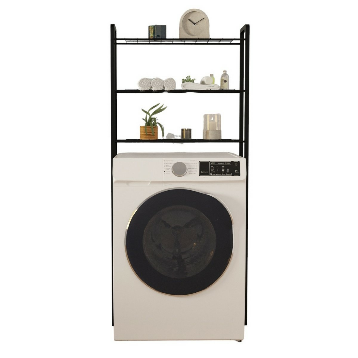 Regál nad pračku Nigel Black Hanah Home