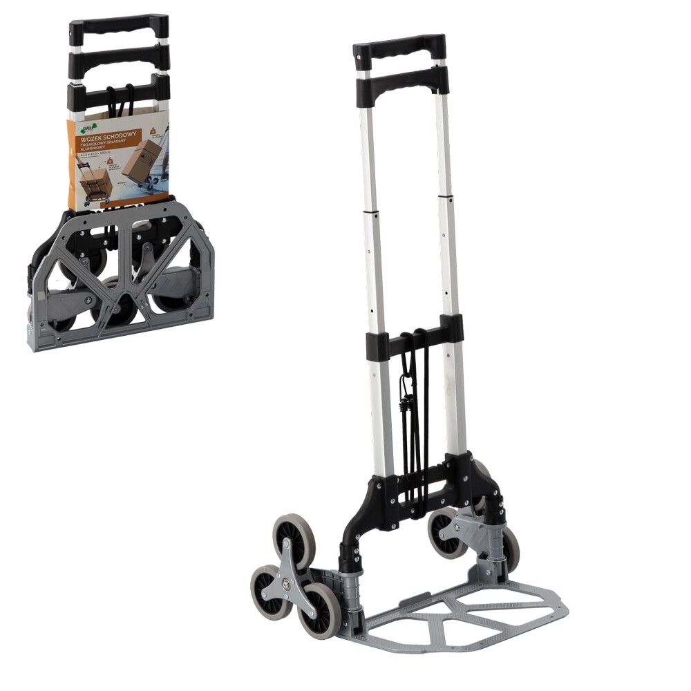 Skládací přepravní vozík do schodů AL 35/70 kg