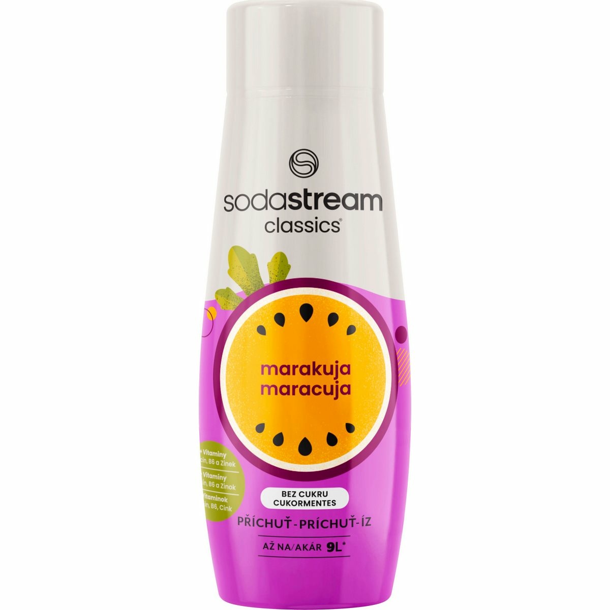 SodaStream Příchuť Maracuja Zero s vitamíny 440 ml Sodastream