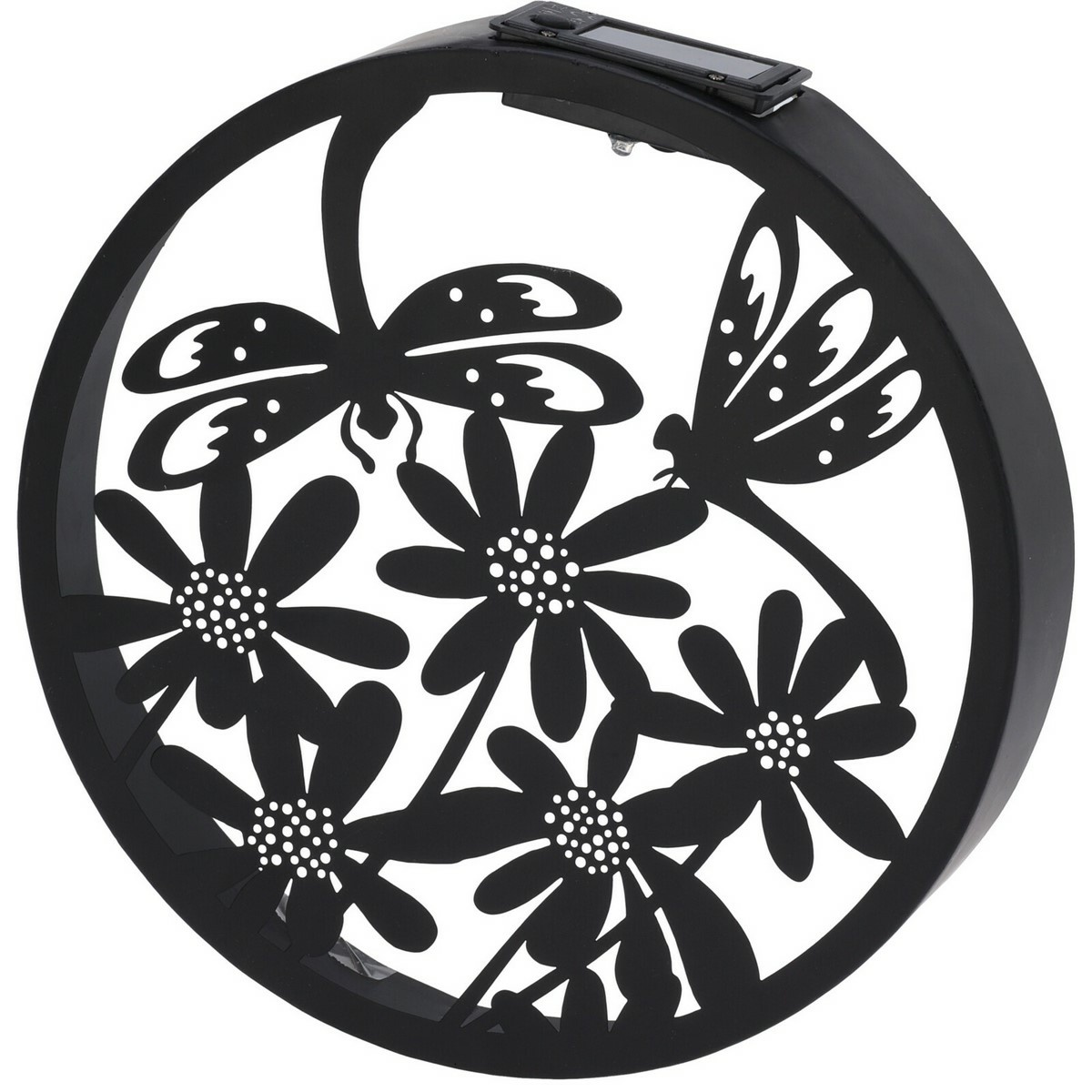 Solární nástěnná dekorace Vážky 25 x 5 cm