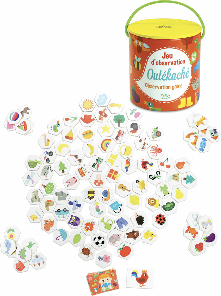 Vilac Pexeso Outékaché v kyblíku Vilac