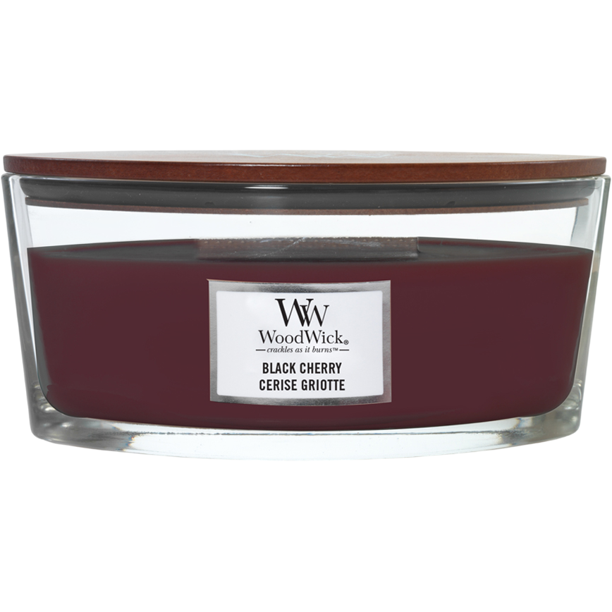 WoodWick Vonná svíčka loď Black Cherry