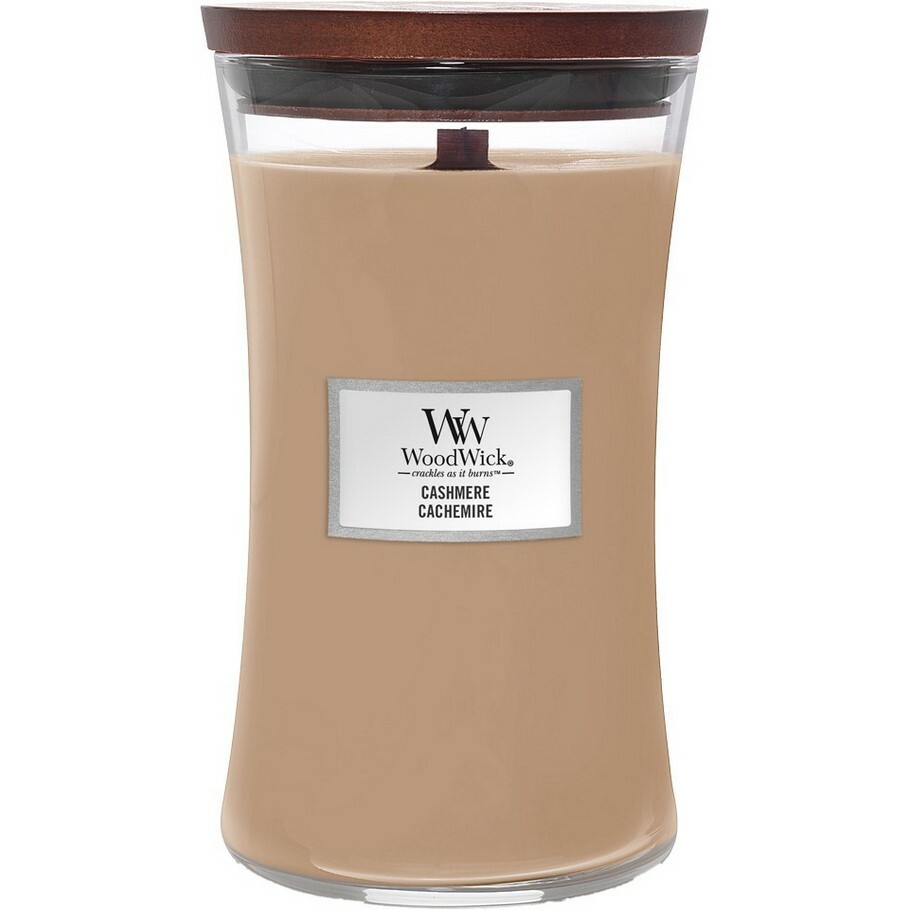 WoodWick Vonná svíčka váza velká Cashmere