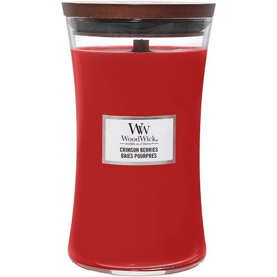 WoodWick Vonná svíčka váza velká Crimson Berries