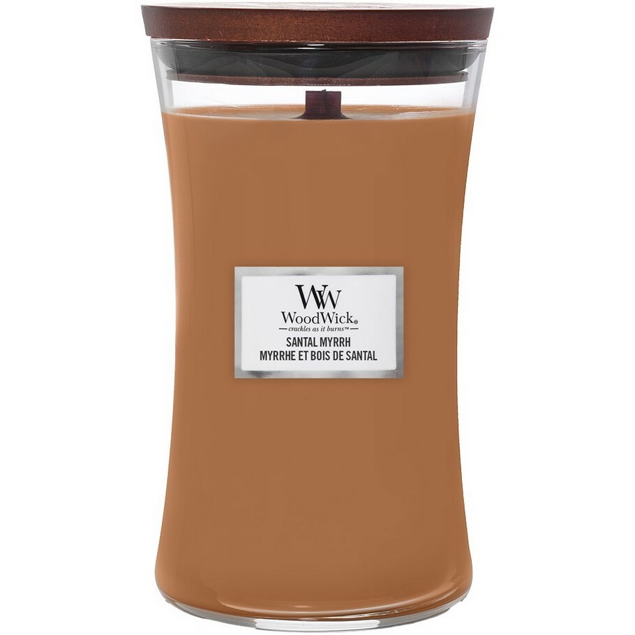 WoodWick Vonná svíčka váza velká Santal Myrrh