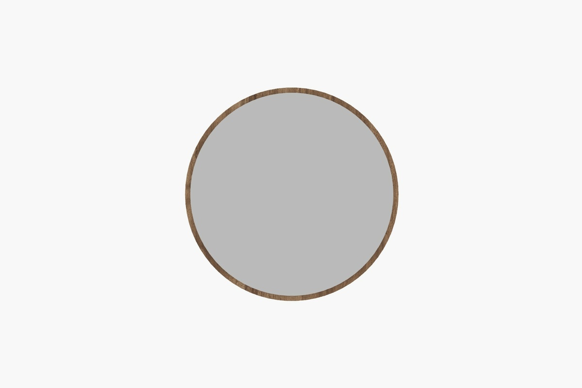 Zrcadlo Ozze Walnut 60 cm Hanah Home