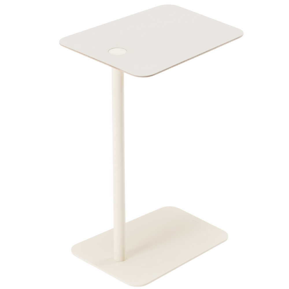 Gazzda Bílý odkládací stolek Loop 42 x 35 cm