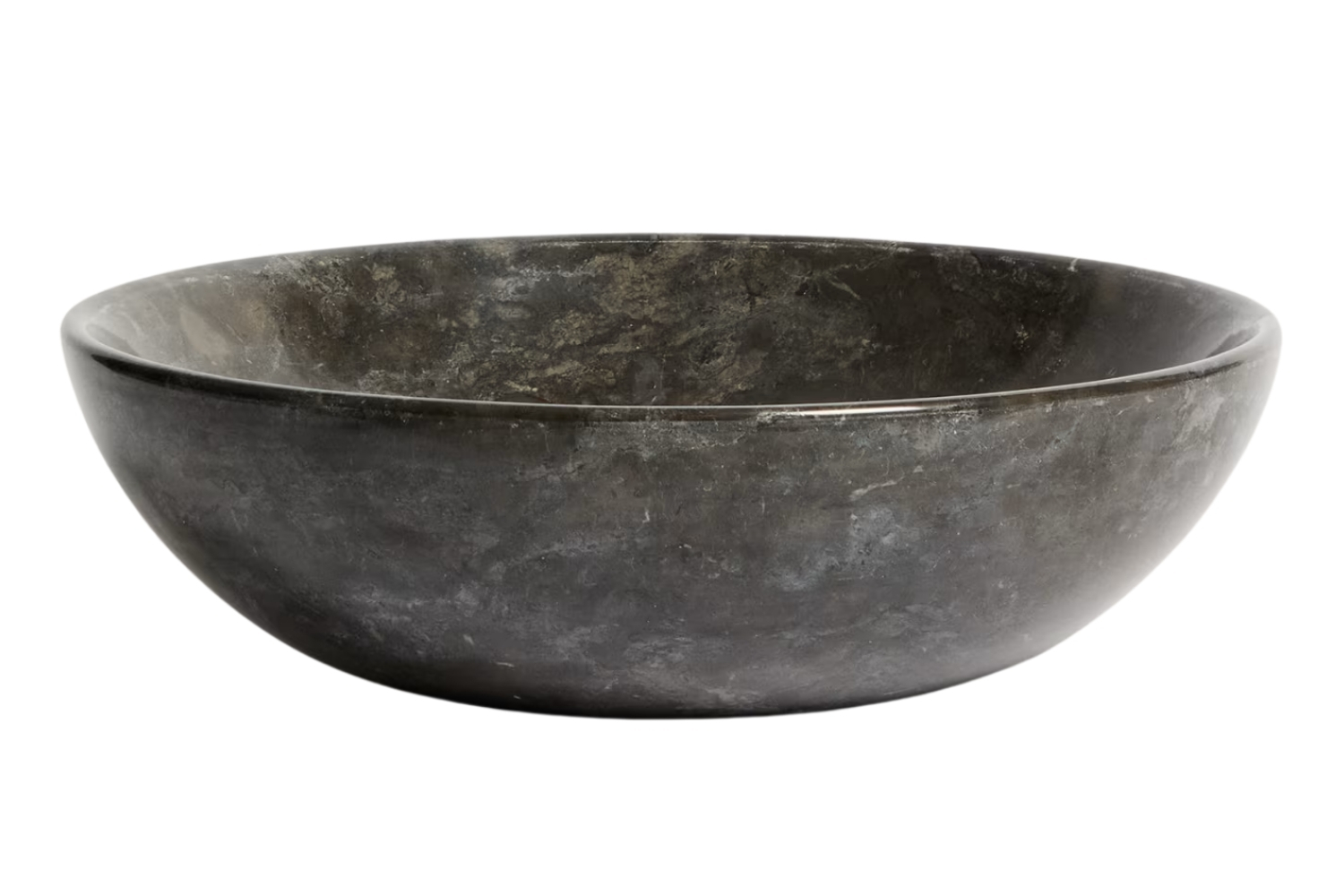 Kave Home Šedé mramorové umyvadlo na desku Darnen 40 cm