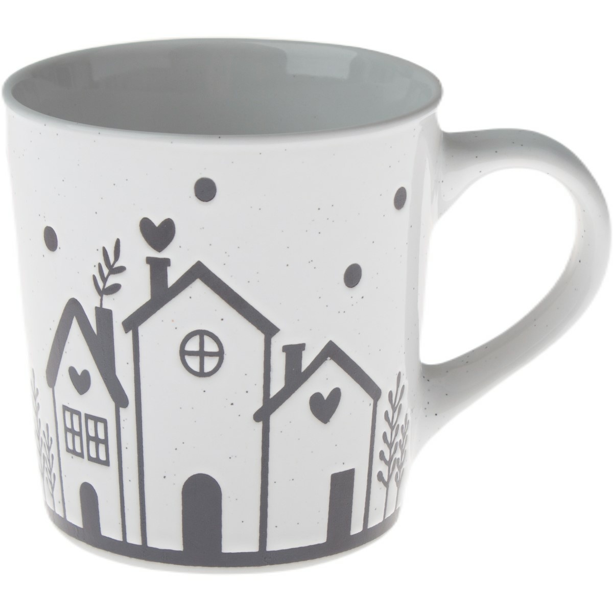 Keramický hrnek Domečky II