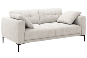 Micadoni B&eacute;žov&aacute; čalouněn&aacute; trojm&iacute;stn&aacute; pohovka Bemy 200 cm