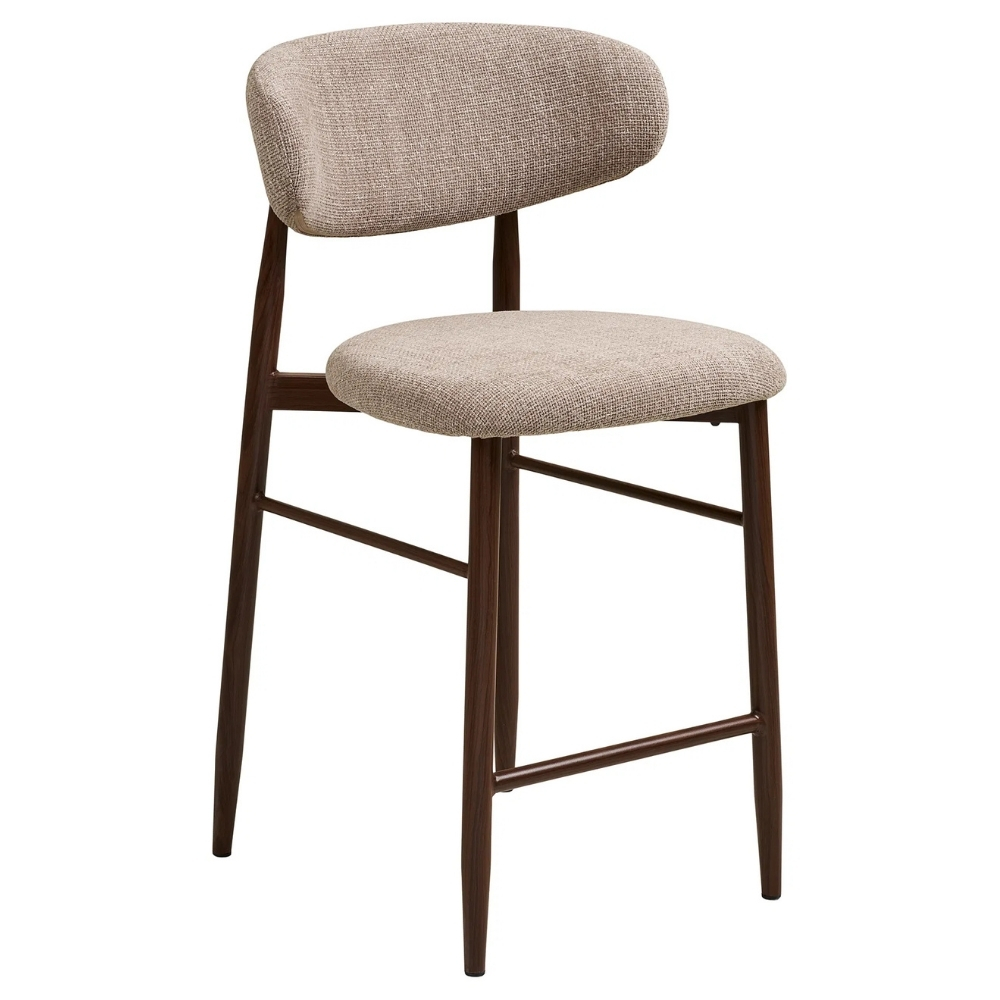 Nordic Living Béžová barová židle Levantio 65 cm